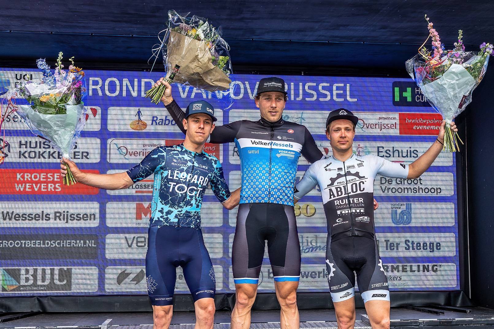 1. Coen Vermeltfoort 2. Tim Torn Teutenberg 3. Martin Pluto